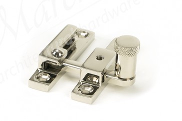 Narrow Brompton Quadrant Fastener - Polished Nickel