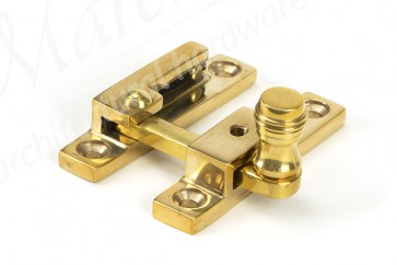 Narrow Prestbury Quadrant Fastener - Polished Brass