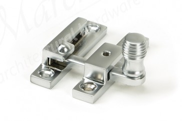 Narrow Beehive Quadrant Fastener - Satin Chrome