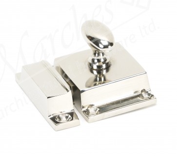 Polished Nickel Cabinet Latch