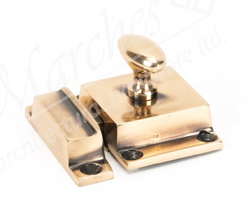 Polished Bronze Cabinet Latch