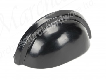 Black Regency Concealed Drawer Pull