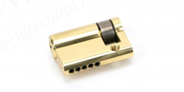 Lacquered Brass 35/10 5pin Single Cylinder