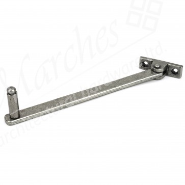 8" Roller Arm Stay - Pewter