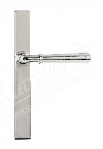 Newbury Slimline Lever Espag. Latch Set - Polished Marine SS (316)