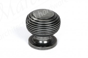 Beehive Cabinet Knob 30mm - Pewter