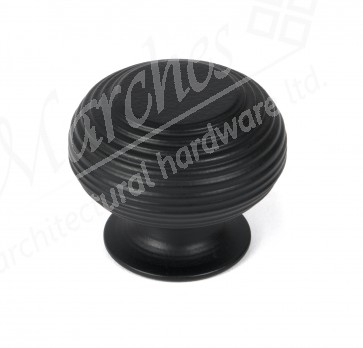 Beehive Cabinet Knob 40mm - Matt Black