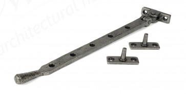 12" Hammered Newbury Stay - Pewter