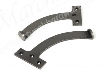 7" Quadrant Stay (Pair) - Pewter