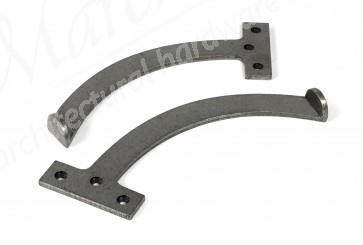 8.5" Quadrant Stay (Pair) - Pewter