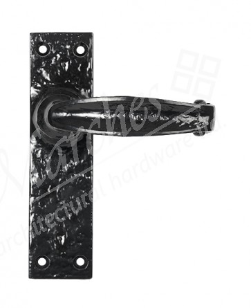 Lever Latch Set - Black