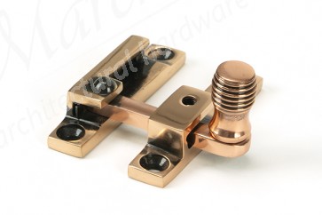 Narrow Beehive Quadrant Fastener - Polished Bronze