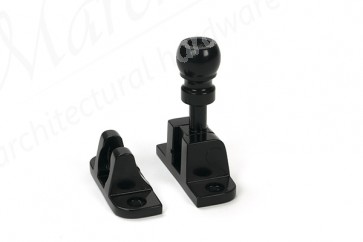 Mushroom Brighton Fastener (Radiused) - Black