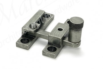 Brompton Quadrant Fastener - Narrow - Pewter Patina