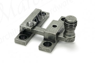 Prestbury Quadrant Fastener - Narrow - Pewter Patina