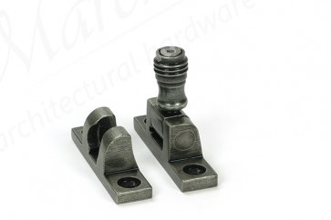 Prestbury Brighton Fastener - Narrow (Square) - Pewter Patina