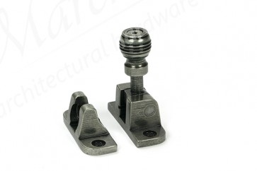 Prestbury Brighton Fastener (Radiused) - Pewter Patina