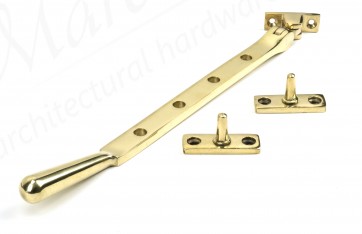 10" Newbury Stay - Polished Brass