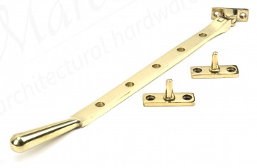 12" Newbury Stay - Polished Brass