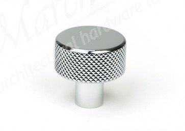 25mm Brompton Cabinet Knob (No rose) - Polished Chrome