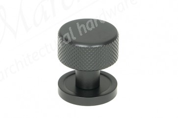 25mm Brompton Cabinet Knob (Plain) - Matt Black