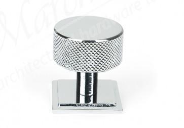 32mm Brompton Cabinet Knob (Square) - Polished Chrome