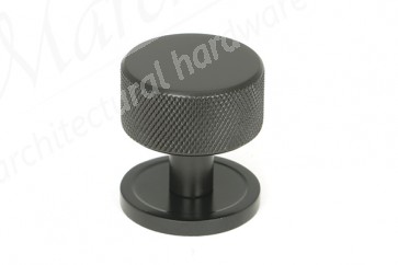 32mm Brompton Cabinet Knob (Plain) - Aged Bronze
