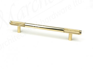 Medium Half Brompton Pull Handle - Polished Brass