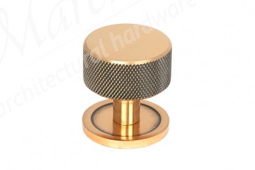 32mm Brompton Cabinet Knob (Plain) - Polished Bronze