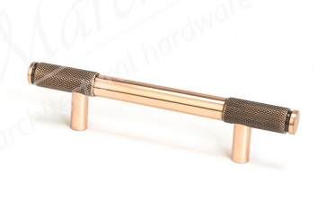 Small Half Brompton Pull Handle - Polished Bronze