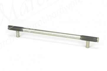 Large Half Brompton Pull Handle - Pewter