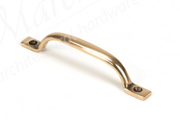 Slim Sash Pull - Polished Bronze