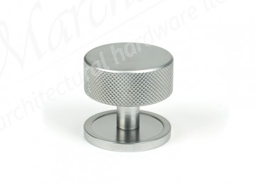 38mm Brompton Cabinet Knob (Plain) - Satin Chrome