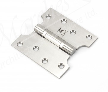 4" x 2" x 4"  Parliament Hinge (pair) SS - Satin SS