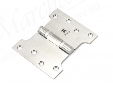 4" x 3" x 5"  Parliament Hinge (pair) SS - Satin SS