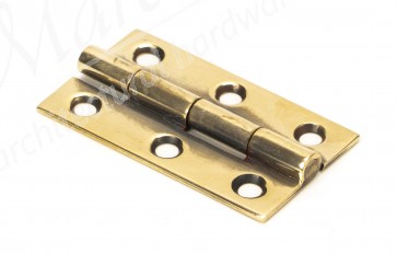 2" Butt Hinge (pair) - Aged Brass