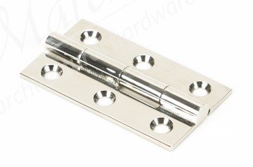 2" Butt Hinge (pair) - Polished Nickel