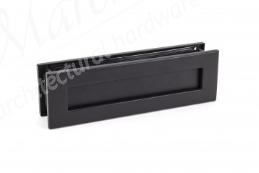 Matt Black Traditional Letterbox