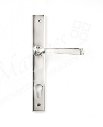 Avon Slimline Lever Espag. Lock Set - Polished SS (316)