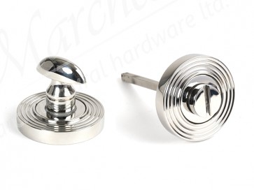 Round Thumbturn Set (Beehive) - Polished SS (316)
