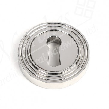 Round Escutcheon (Beehive) - Polished SS (316)