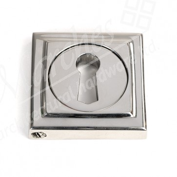 Round Escutcheon (Square) - Polished SS (316)