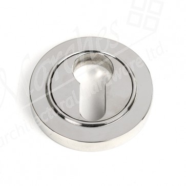 Round Euro Escutcheon (Plain) - Polished SS (316)