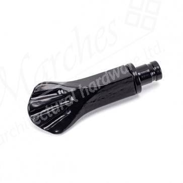 Shell Curtain Finial (pair) - Black
