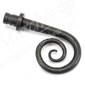 Monkeytail Curtain Finial (pair) - Beeswax