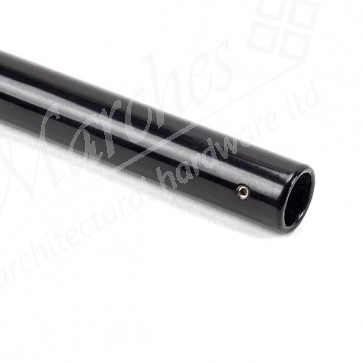 2m Curtain Pole - Black