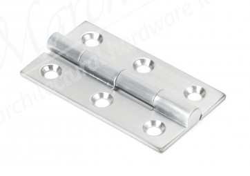 2" Butt Hinge (pair) - Satin Chrome