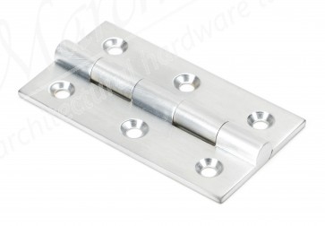 2.5" Butt Hinge (pair) - Satin Chrome