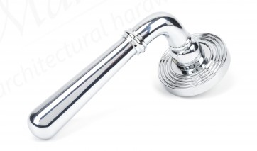 Newbury Lever on Rose Set (Beehive) Unsprung - Polished Chrome
