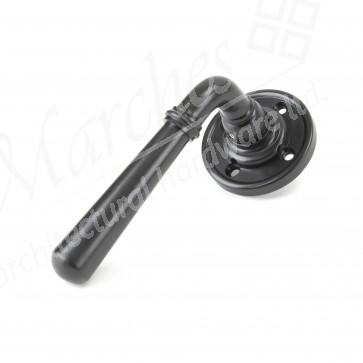 Newbury Lever on Rose Set Unsprung - Aged Bronze